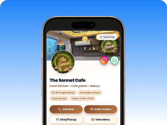 Sonnet Café OneLink portfolio preview