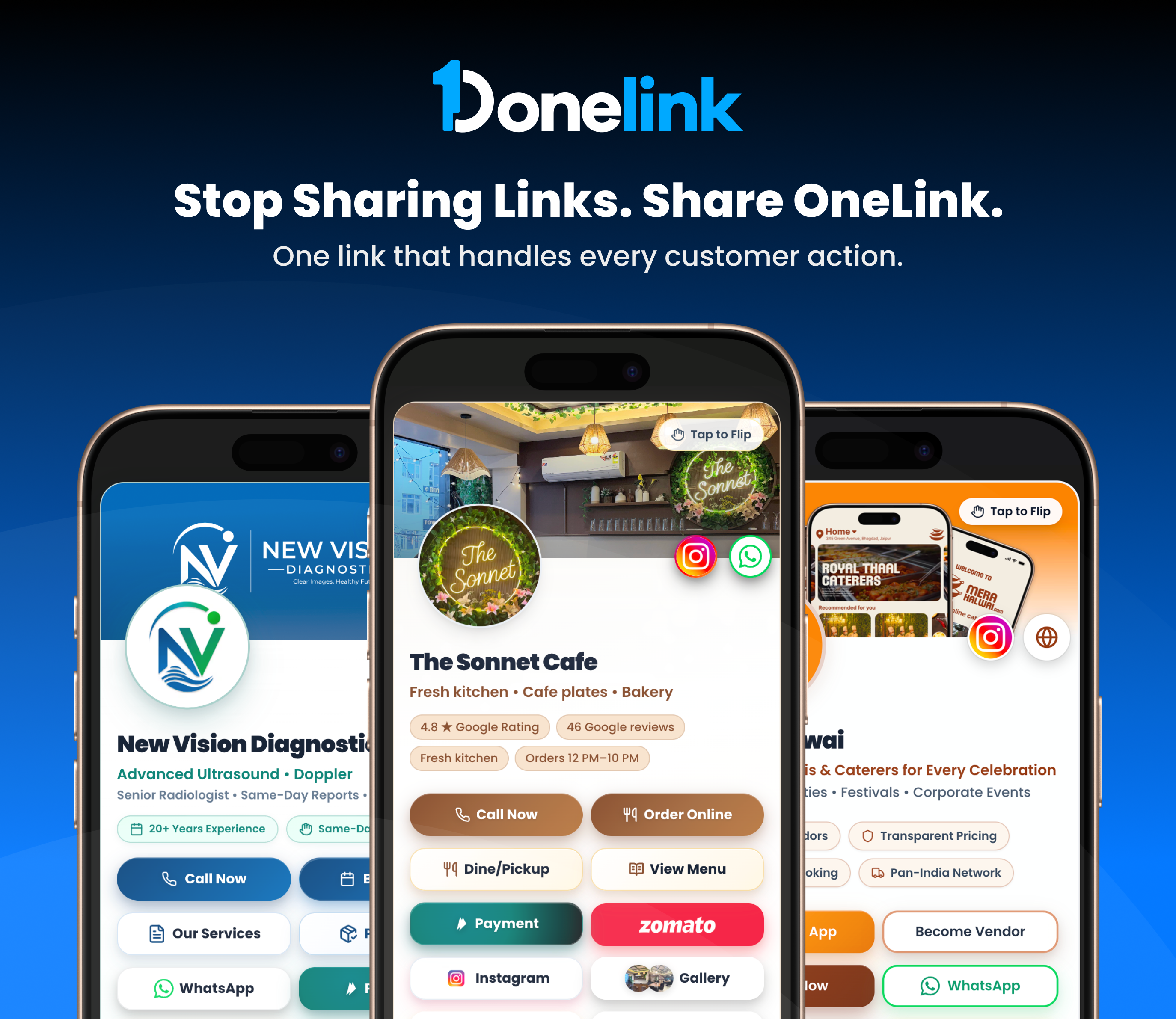 OneLink | Premium Smart Business Pages